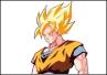 Goku super sayen niveau 1